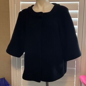I.N. Studio Black Cardigan Sweater